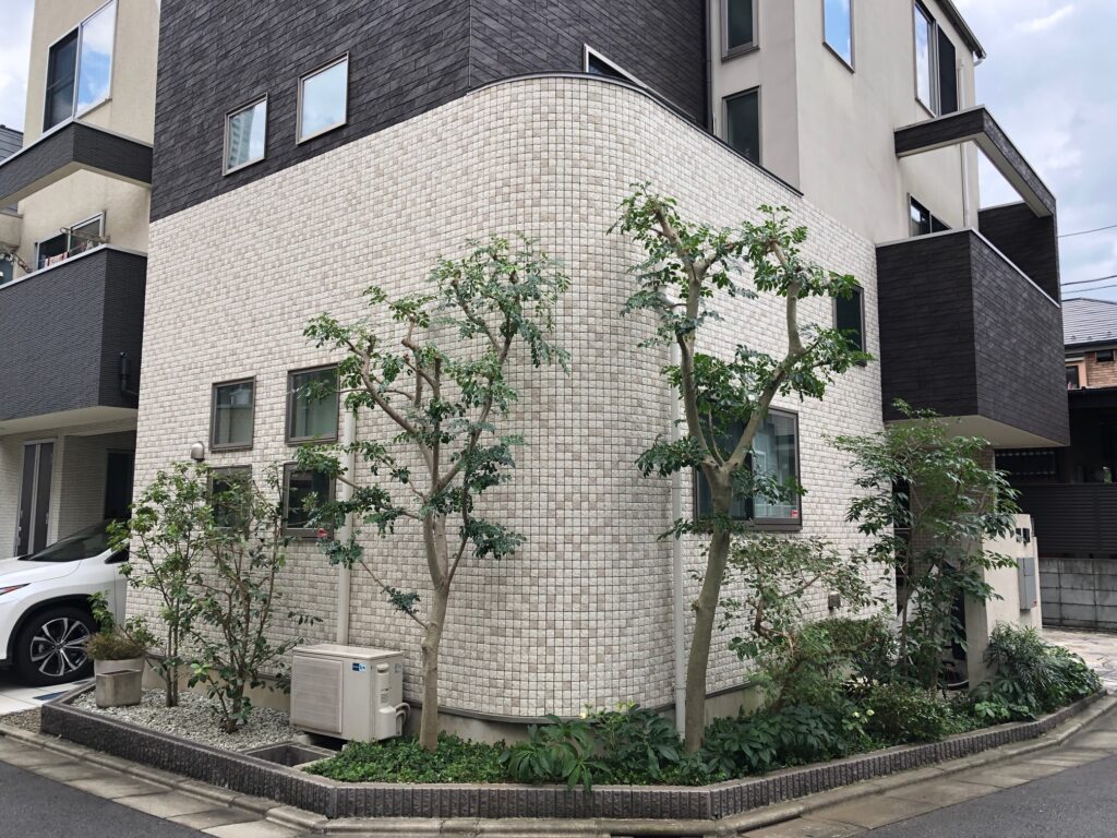 もっさりとした樹木をスッキリと！【渋谷区H様邸】